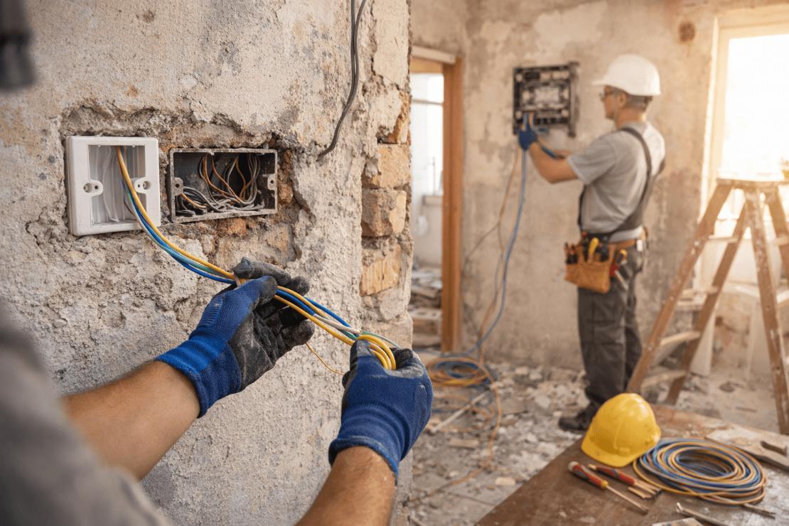 C&acirc;nd trebuie refăcută instalația electrică &icirc;ntr-o casă veche