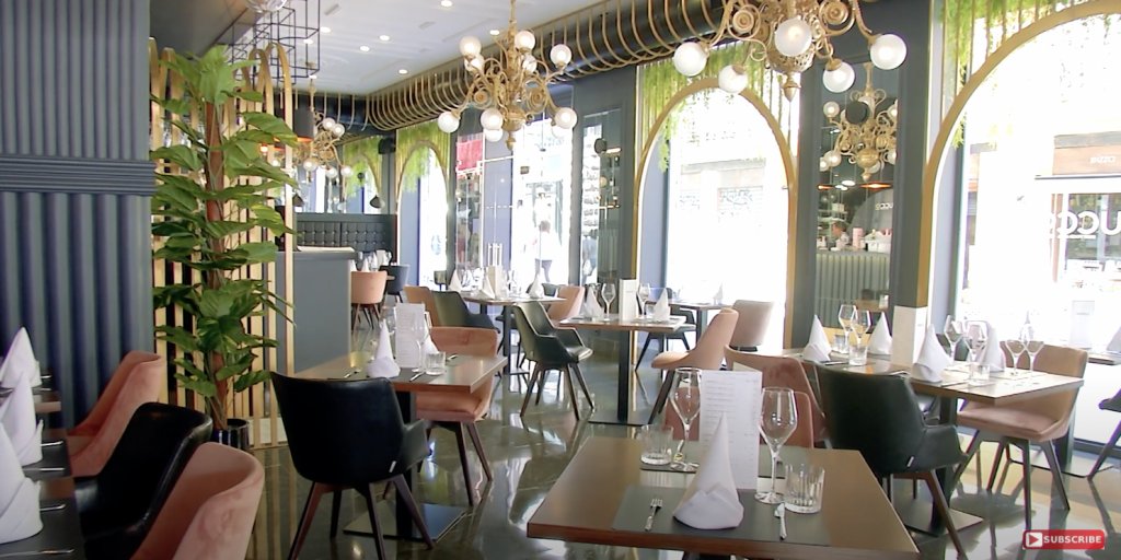 Un design românesc, un restaurant de inspirație italiană, intr-un oraș spaniol